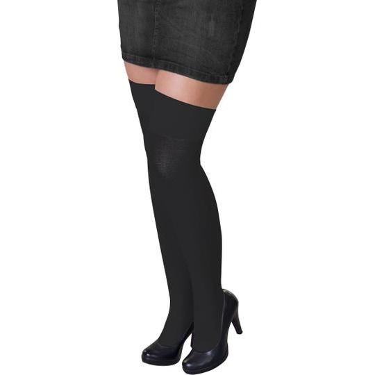 MICA Festival Overknees - für Erwachsene - schwarz - verschiedene Grössen S/M