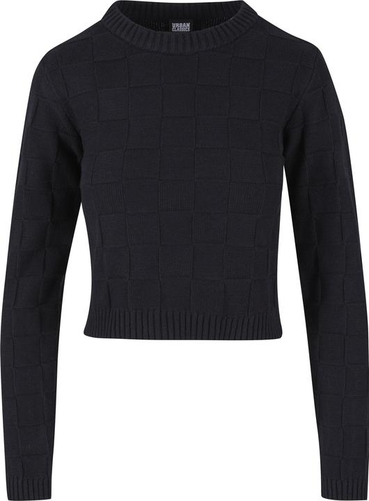 Produktbild Urban Classics Ladies Check Knit Sweater - 126785 (M)