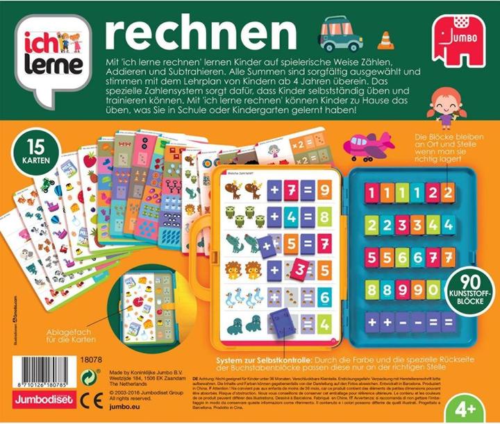 Produktbild Jumbo Ich lerne rechnen (Deutsch)