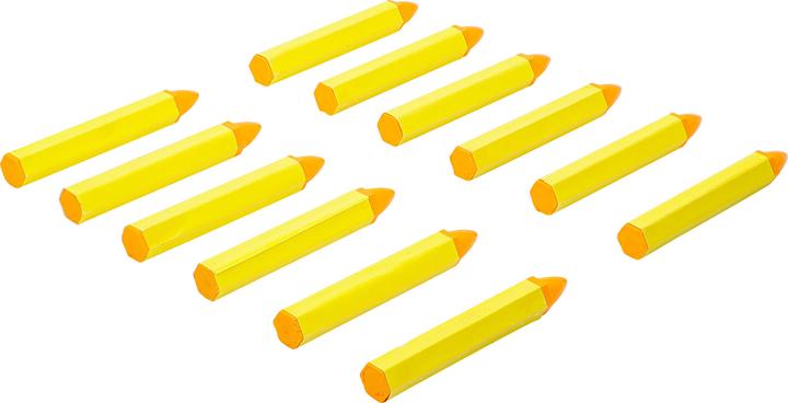Actual product image BGS Markers yellow 12 pcs.