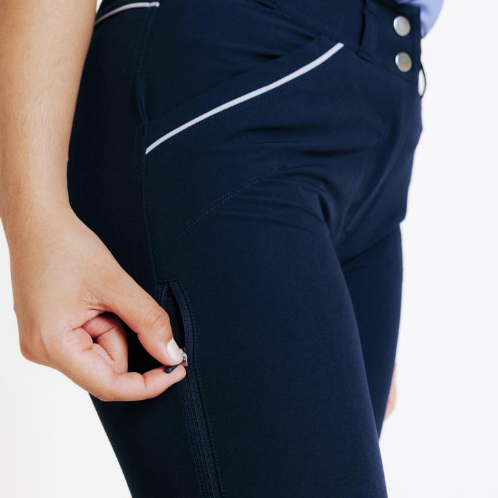 Produktbild Fouganza Women's Ultra-Lightweight Horse Riding Jodhpurs - Blue (M)