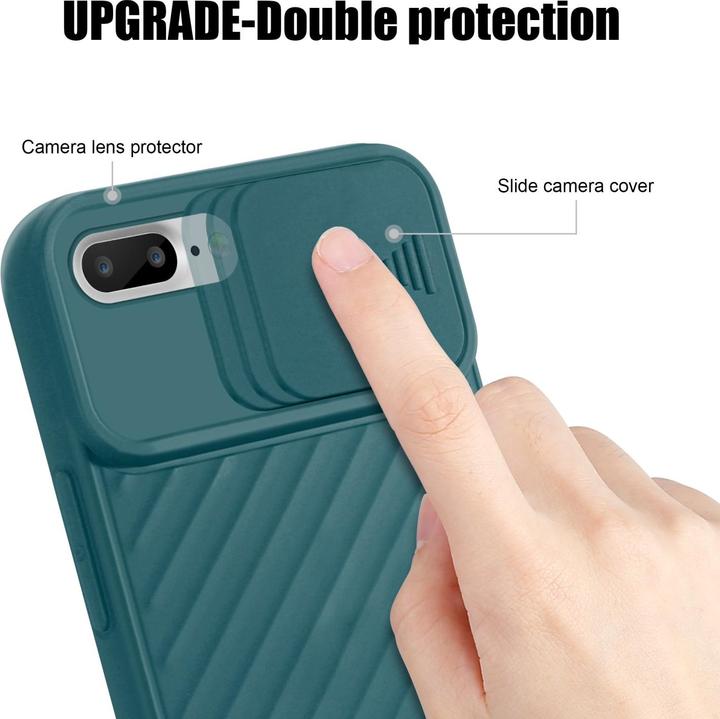 Produktbild Cadorabo TPU Cover mit Kamera Schutz (Apple iPhone 7 Plus, Apple iPhone 7s Plus)