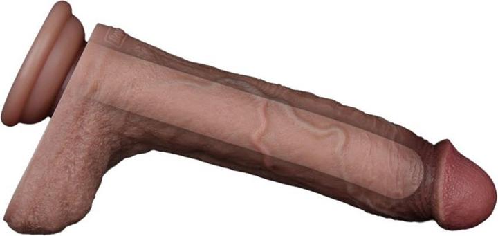Actual product image Lovetoy Two-layer dildo