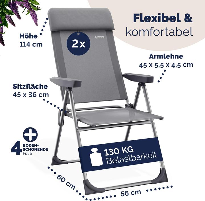 Produktbild Casaria Gartenstuhl