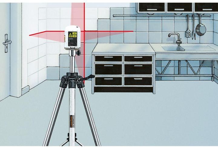 Immagine prodotto Laserliner Treppiede a manovella (Metallo)