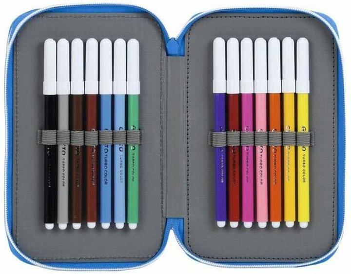 Image du produit RCD Espanyol Sac à ressort double Bleu Blanc 12.5 x 19.5 x 4 cm (28 pièces)