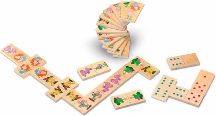 Actual product image Cayro Dominoes children's board game (English, Spanish, 2 - 4 Players)
