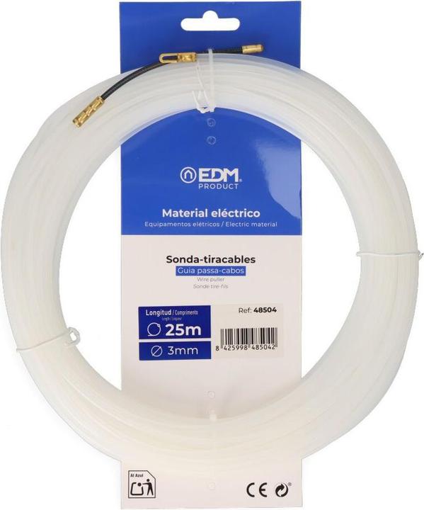 Actual product image EDM Kabelziehsonde 48504 Nylon 25 m (25 m)