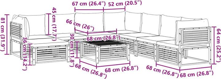 Produktbild vidaXL Genevieve