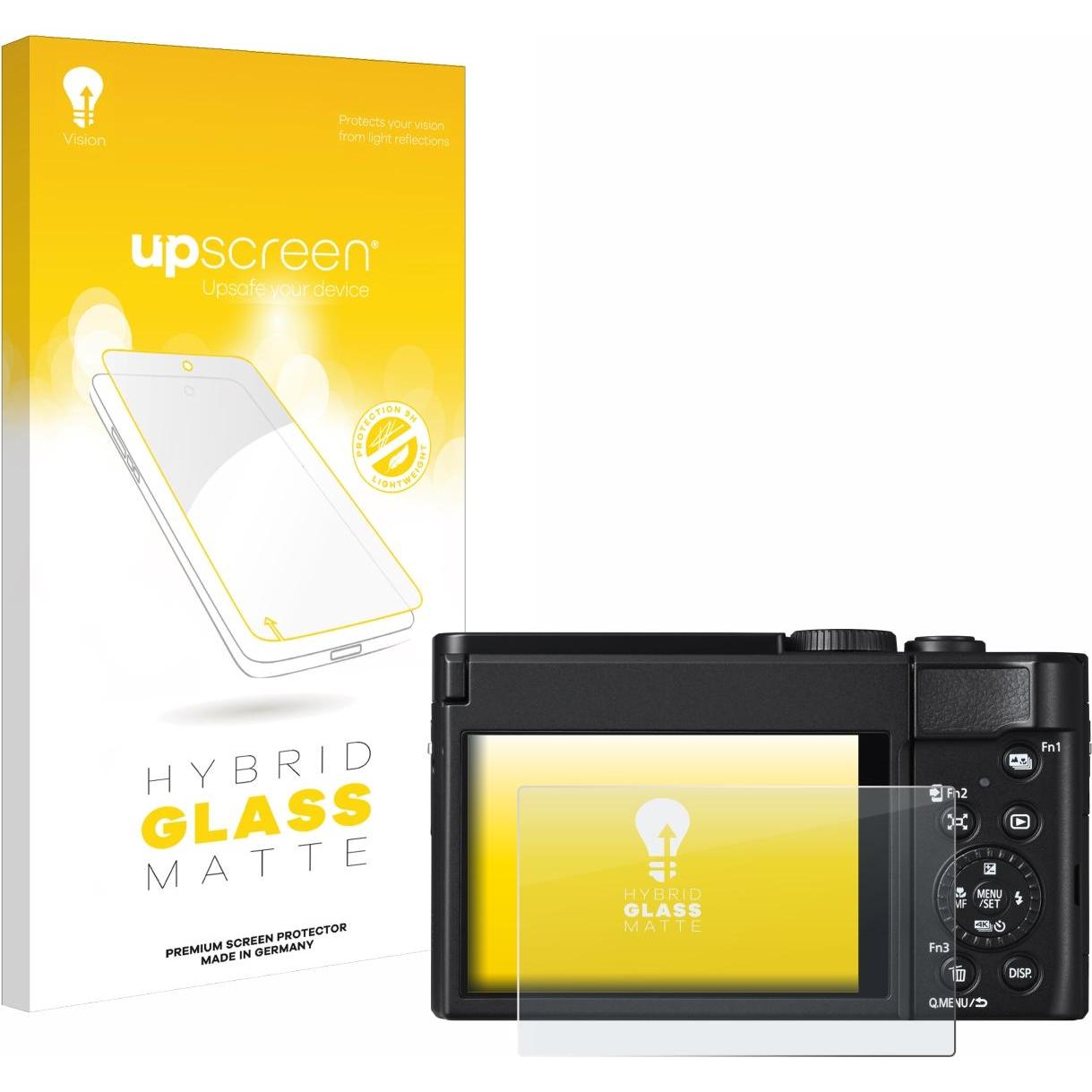 upscreen Schutzglas Schutzfolie Displayschutz Display Schutz Glas Folie matt (Displayschutz), Kameraschutz