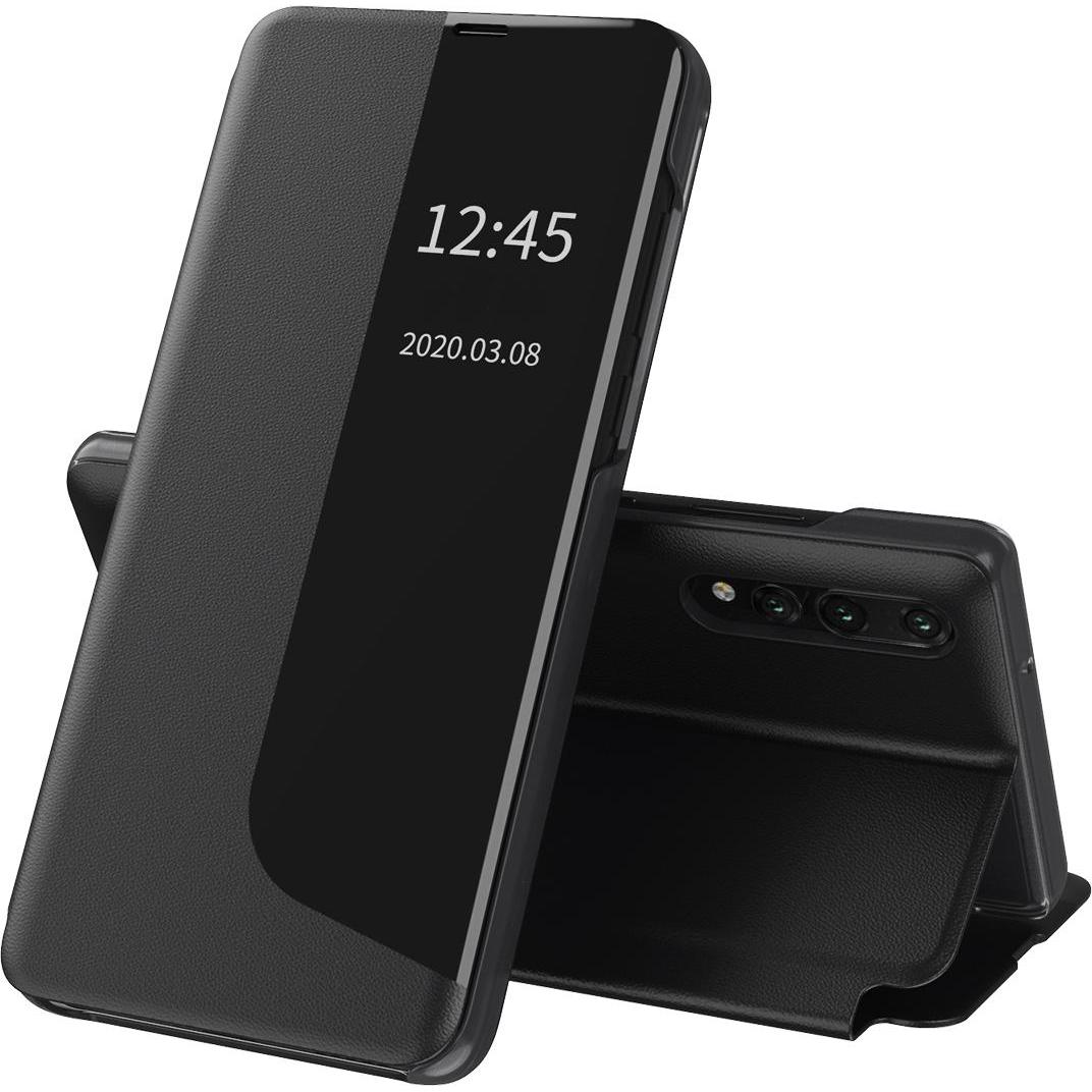 Techsuit - eFold Series - Huawei P20 Pro - Black (Huawei P20 Pro), Cover smartphone, Nero