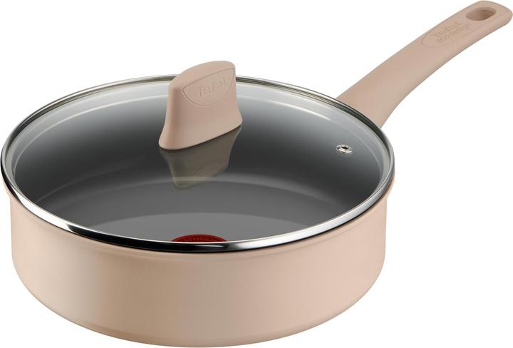 Productafbeelding Tefal Revive Keramische hapjespan - 24 cm - Met deksel (Keramiek, 24 x 10.60 cm)