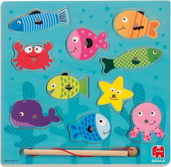 Goula Pêche au poisson-puzzle (10 pièces)