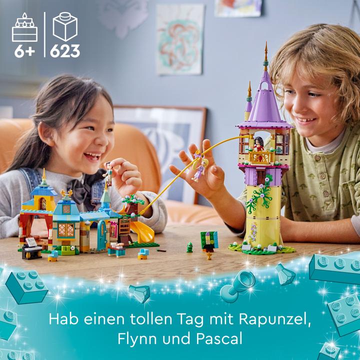 Immagine prodotto LEGO La Torre di Rapunzel e lo Snuggly Duckling (43241, LEGO Disney)