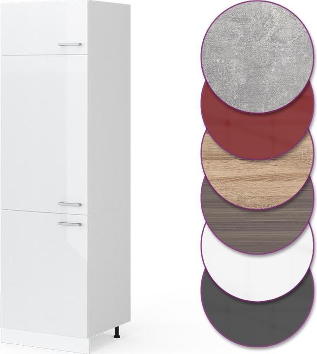 Produktbild Vicco Kühlumbauschrank R-Line (60 x 57.5 x 207 cm)
