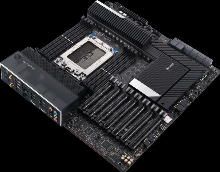 Produktbild ASUS Pro Ws Wrx80e-Sage Se Wifi Ii (sWRX8, AMD WRX80, E-ATX)