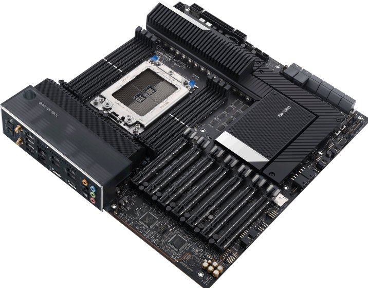 Produktbild ASUS Pro Ws Wrx80e-Sage Se Wifi Ii (sWRX8, AMD WRX80, E-ATX)