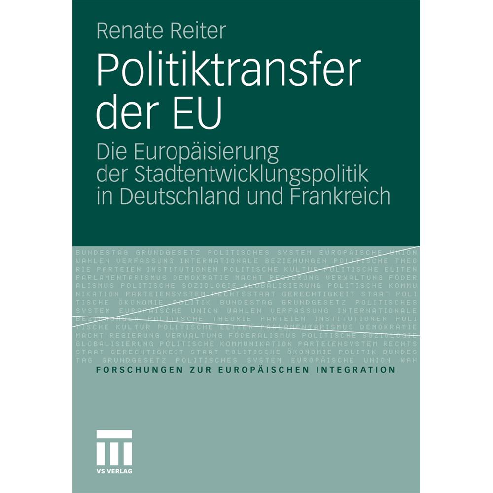 Politiktransfer der EU, Fachbücher von Renate Reiter