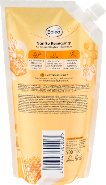 Immagine prodotto dm Balea Latte Miele (Sapone liquido, 500 ml)