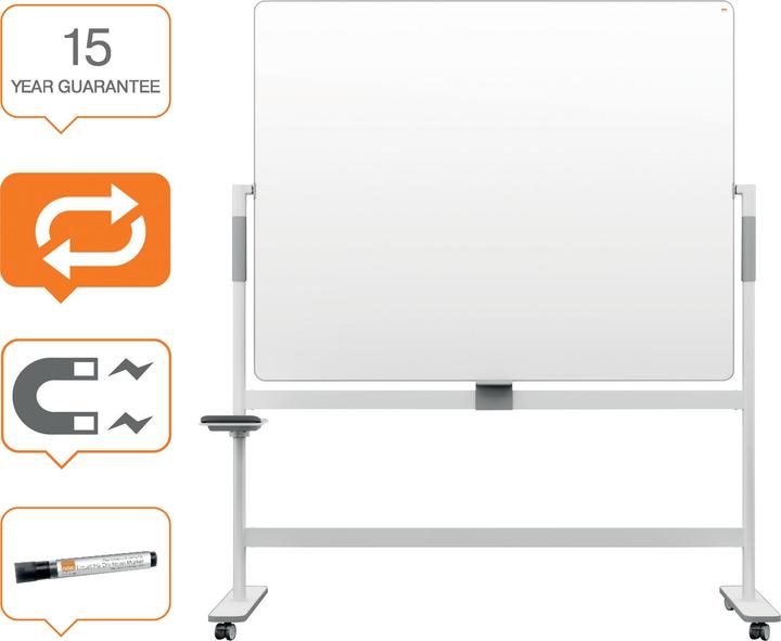 Actual product image Nobo Flipchart Move & Meet 1500 x 1200 mm (16 x 131 x 166 cm)