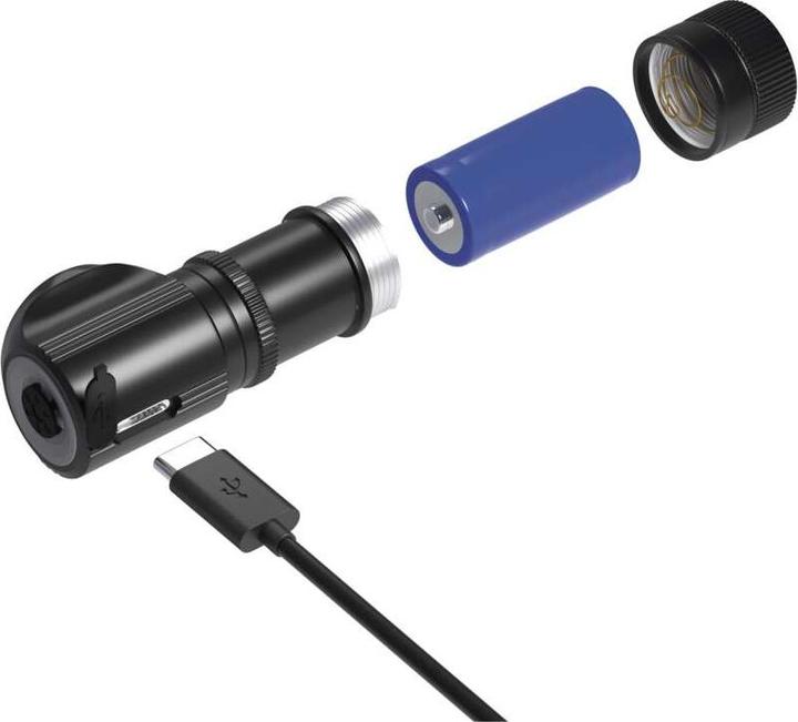 Actual product image Emos LED Rechargeable Headlamp, 500 lm, 120 m, Li-Ion 800 mAh (500 lm)