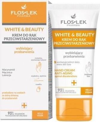Produktbild Floslek White & Beauty Anti-Aging Whitening Handcreme (45 ml)