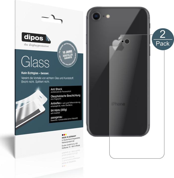 Immagine prodotto Dipos Pellicola Protettiva Anti-Shock (1 Pezzo/i, Apple iPhone SE (seconda generazione), Apple iPhone SE (terza generazione))