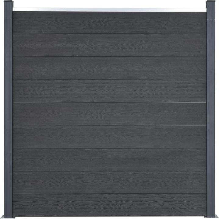 Produktbild vidaXL Zaunelement-Set WPC