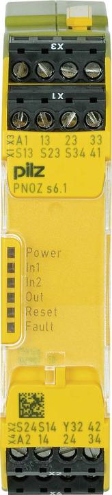 Produktbild Pilz Sicherheitsschaltgerät PNOZ S6.1