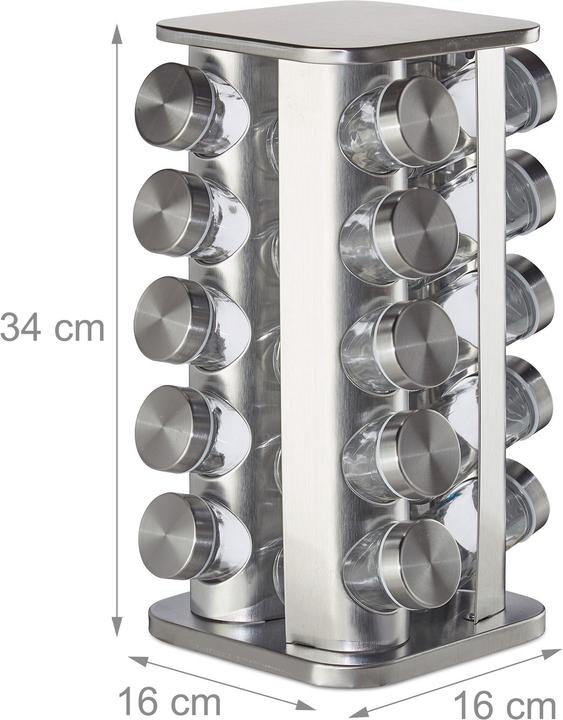 Actual product image Relaxdays Krydderkarusell