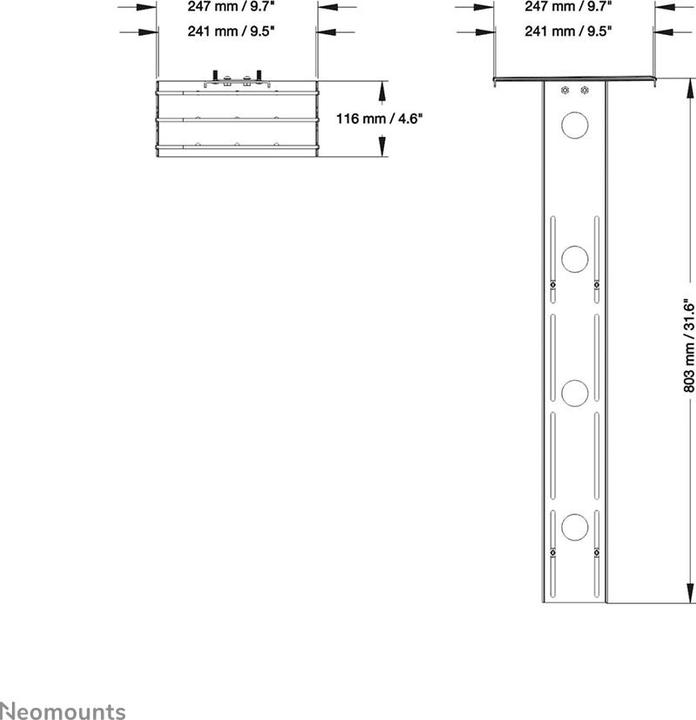 Produktbild Neomounts Camera Shelf for (86")