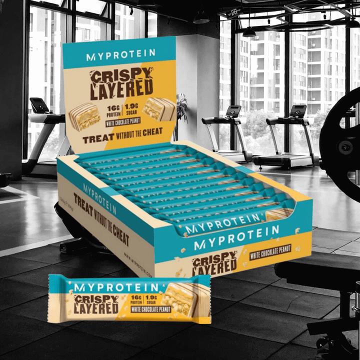 Produktbild MyProtein My Protein Crispy Layered Bar (12 X 58G) (1 Stk., 696 g)