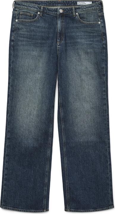 Actual product image Vero Moda VMCTESSA Hohe Taille Weiter Beinschnitt Jeans Weit geschnitten (W48/L32)