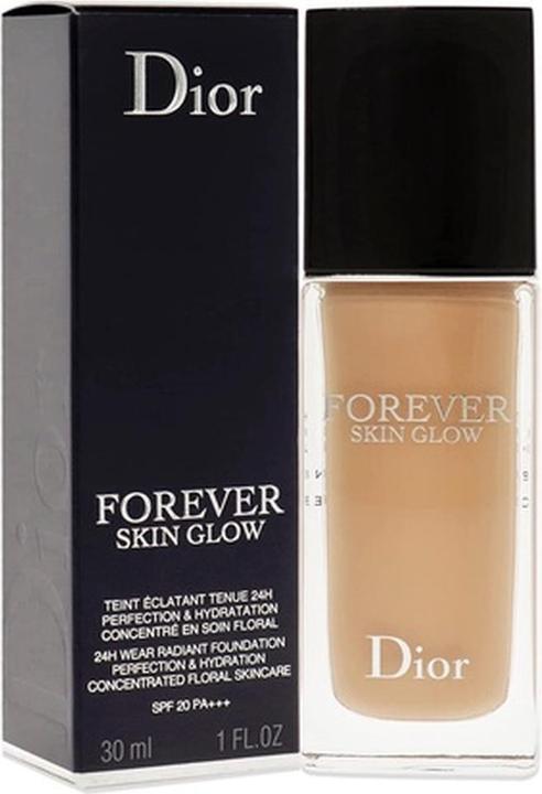 Actual product image Dior Forever Skin Glow 24H Radiant Foundation (3WP Warm Peach)