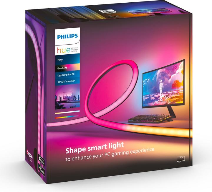 Immagine prodotto Philips Hue Play Gradient (Multicolore, 116.50 cm, Interno)