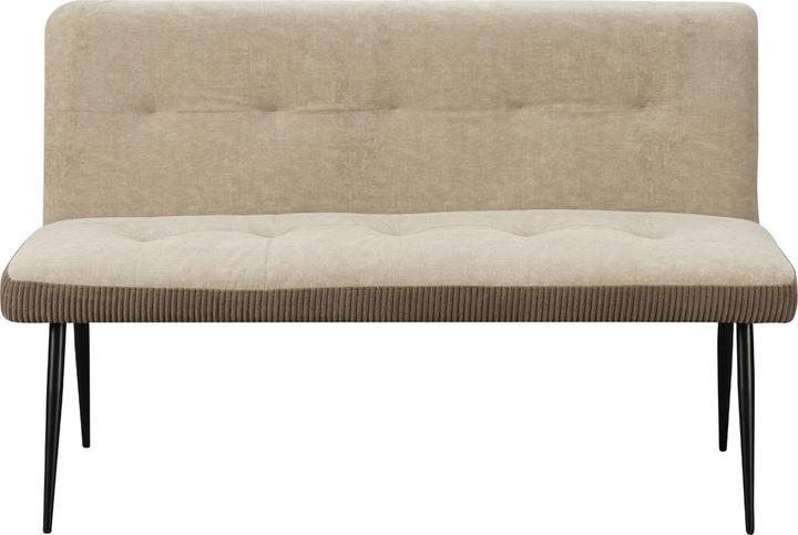 Produktbild HTI-Living Bank 3-Sitzer Taupe Joschka (140 cm)