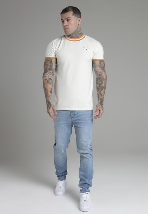 Immagine prodotto Siksilk T-shirt T-shirt Ringer in ecru (L)