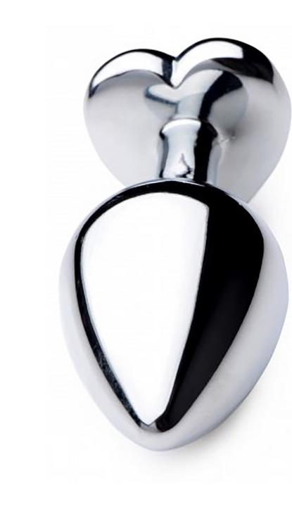 Produktbild XR Brands BS Black Heart Gem Anal Plug - Medium