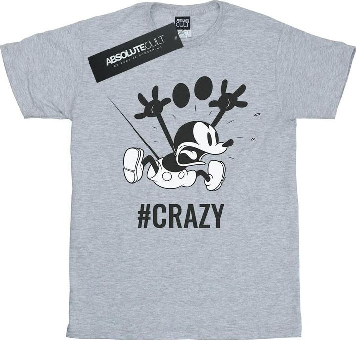 Disney Mickey Mouse #Crazy TShirt (XXL)