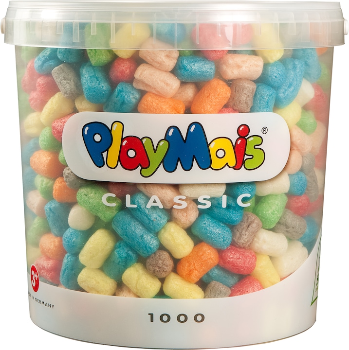 PlayMais Play Corn Basic bucket 10 liters (1000 pieces)