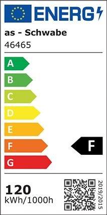 Energy Label As - Schwabe LED spotlight (10200 lm)