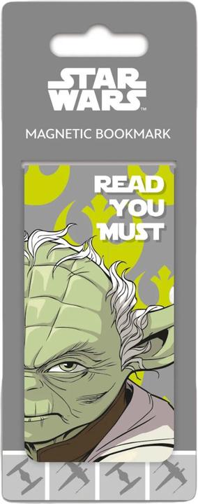 Actual product image Star Wars Yoda Magnetic Bookmark