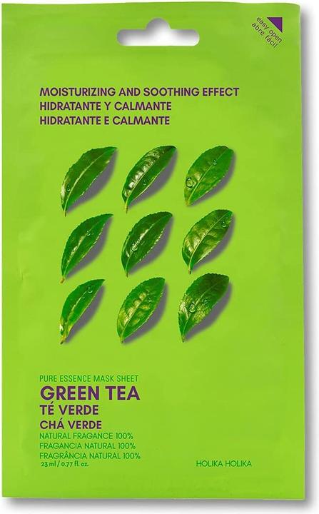 Actual product image Holika Holika Pure Essence Green Tea Face Mask (23 ml) (23 ml)