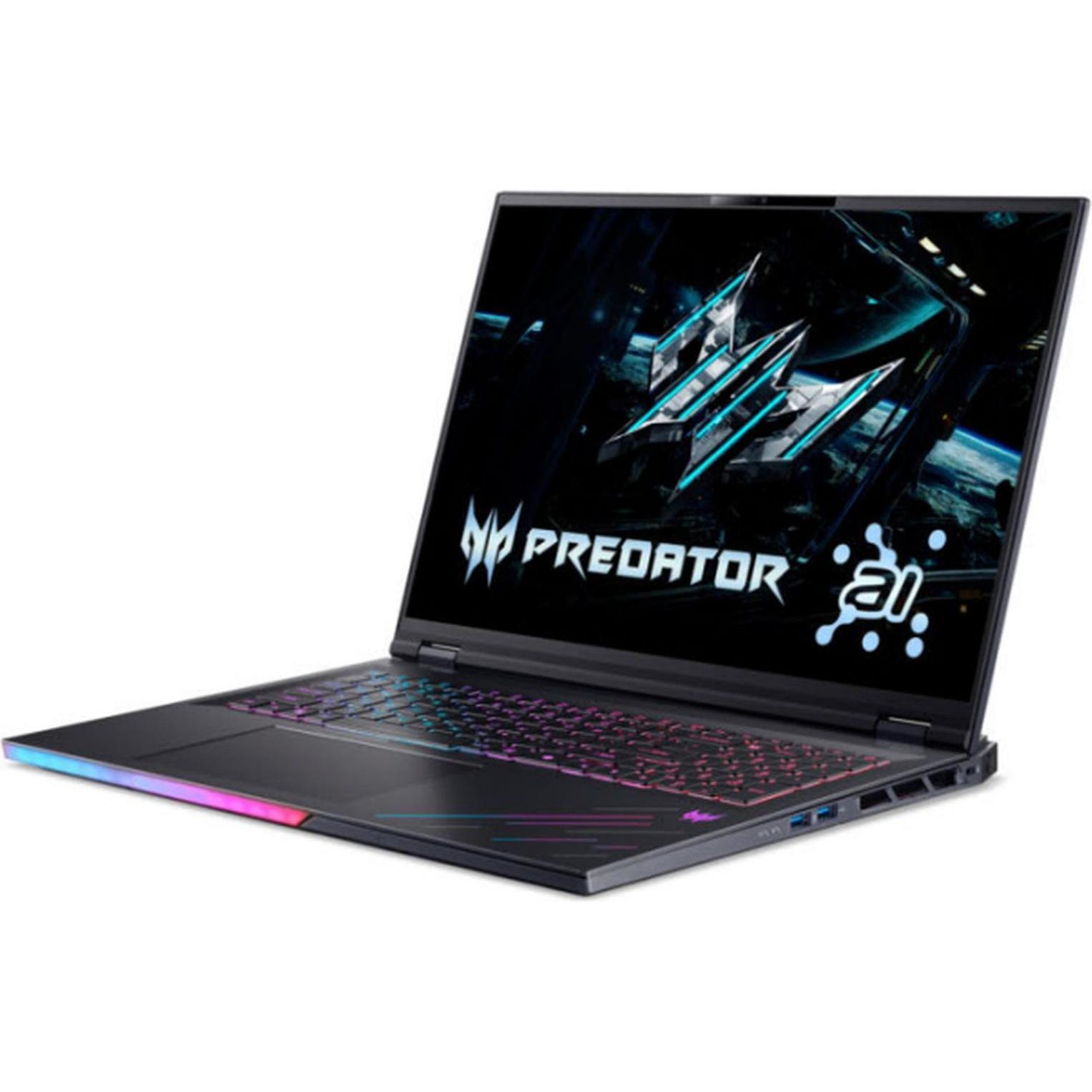 Acer Predator Helios 18 AI (18", 2000 GB, 32 GB, Deutschland, Intel Core Ultra 9 275HX), Notebook, S