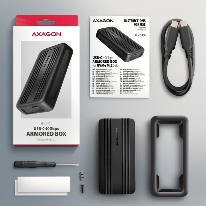 Produktbild Axagon EEM2-40G (M.2)