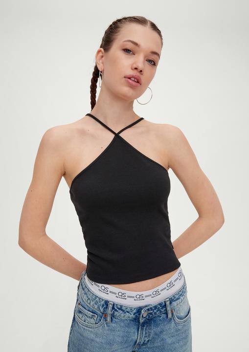 Produktbild S.Oliver T-Shirt Top aus Baumwollstretch (XL)