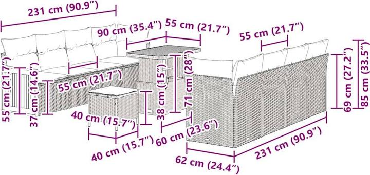 Produktbild vidaXL Robin