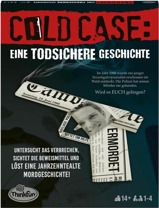 Immagine prodotto Thinkfun Cold Case: una storia sicura (Tedesco)