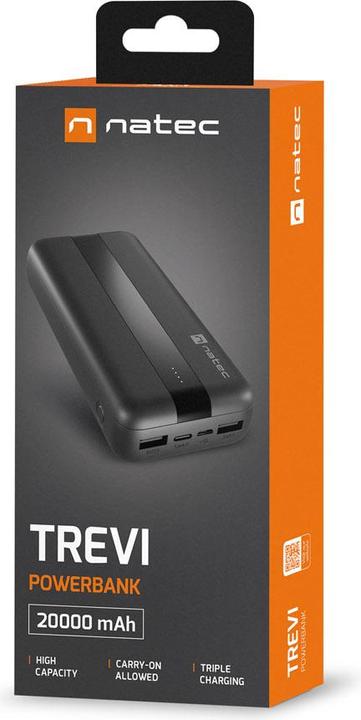 Immagine prodotto Genesis NATEC powerbank Trevi 20000mAh (20000 mAh, 74 Wh)