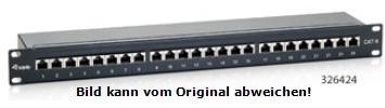 Produktbild equip 19" Patchpanel: 24 Port, 1HE, grau
